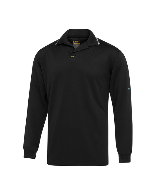 L/S Airwear Non Button Polo